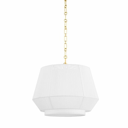 HUDSON VALLEY 1 Light Pendant BKO501-AGB